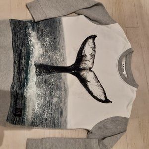 Molo Morell Seatshirt - Whale Tail